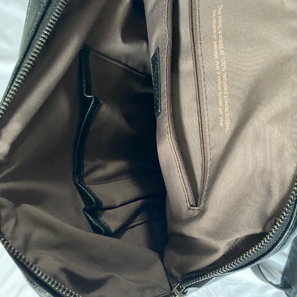 Mat & Nat Black Vegan Leather Backpack - Picture 7 of 8